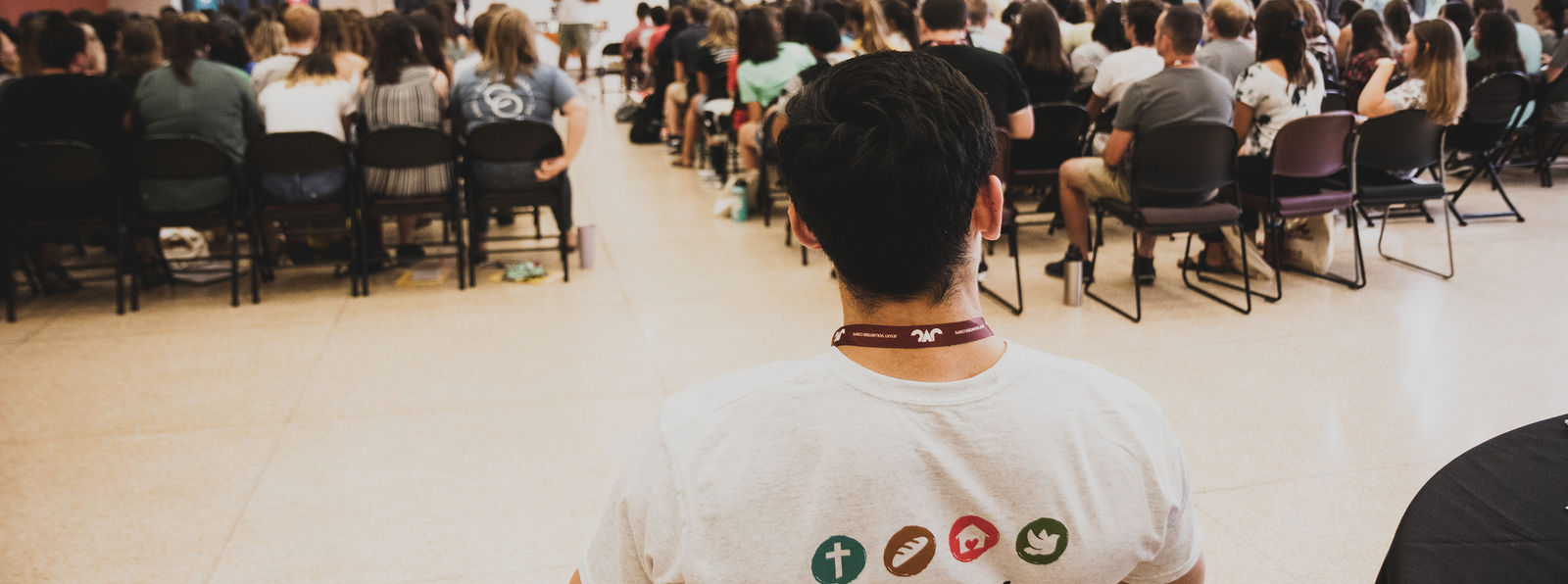 Jesuit Volunteer Corps Orientation 2018 with all volunteers entering to serve with JVC in 6 countries.