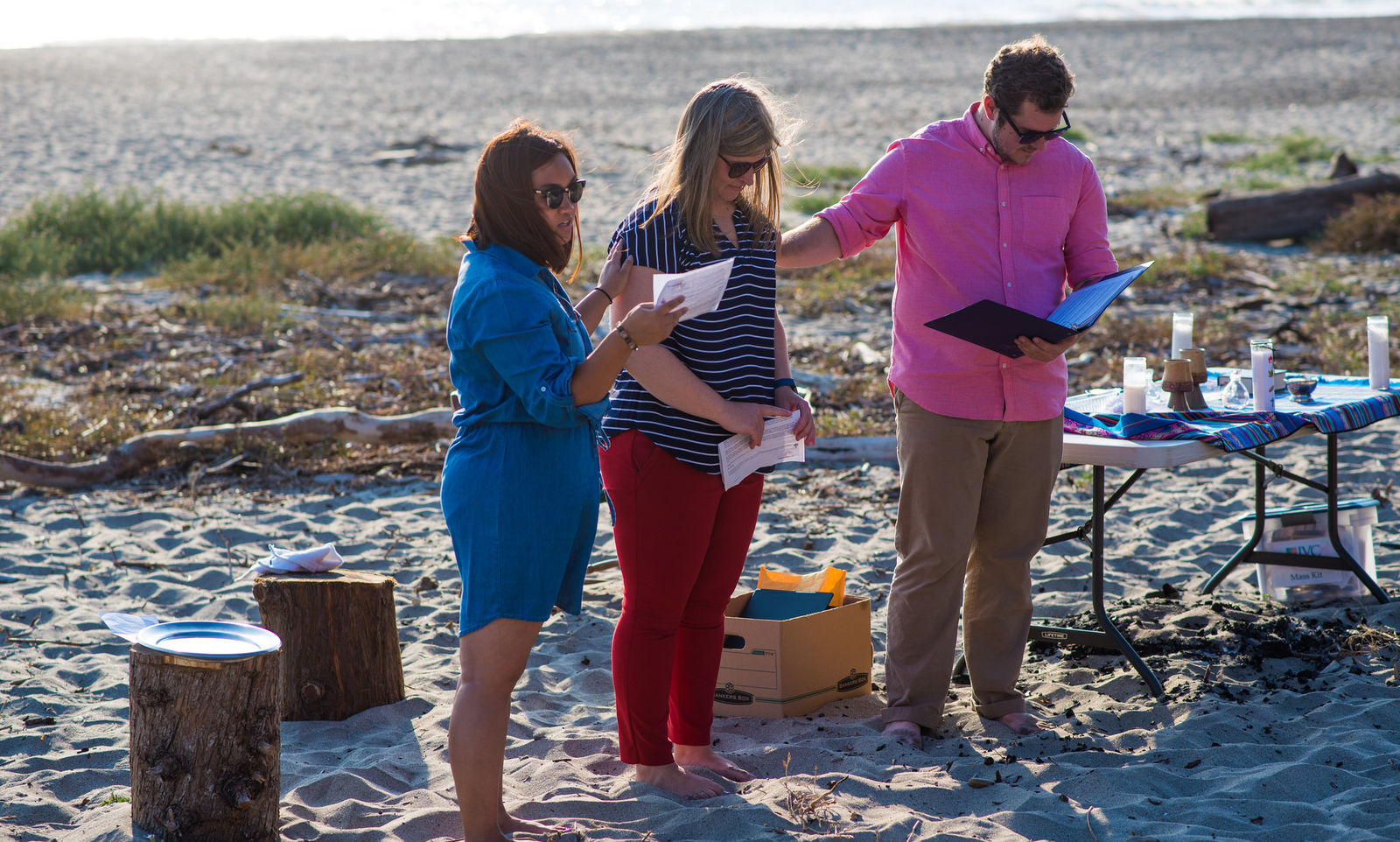 JVC Commissioning Mass blessing by JVC Staff during Orientation in California. (2017)