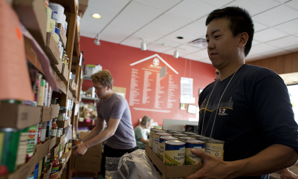 Hunger Relief at Food Pantry