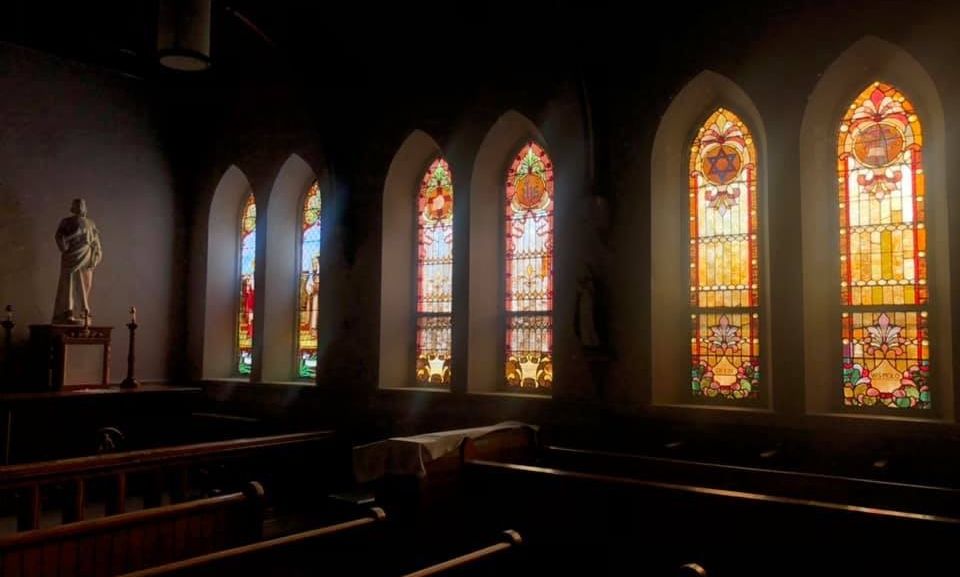 St. Clara Chapel where the congregation used to use for mass, vows, prayer. (2019).